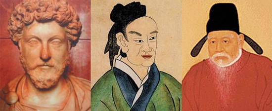 from the left side. Herodotus, Sima Qian, Kim Bu-sik