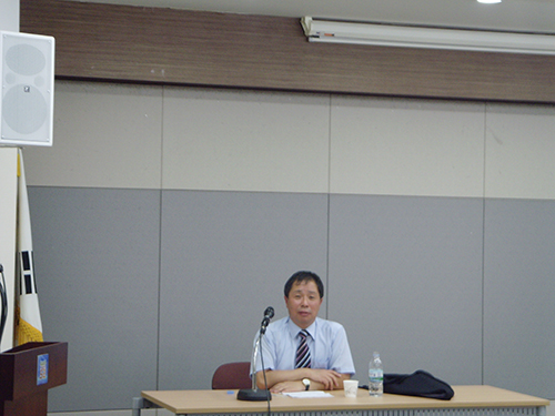 明知大学記録情報科学専門大学院李承輝(イ・スンフィ)教授招請、水曜フォーラム開催