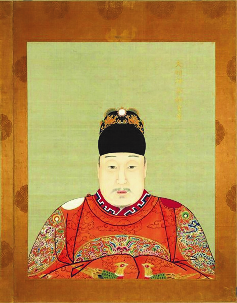 만력제萬曆帝, 1563~1620 재위 임진왜란기 명나라의 황제.