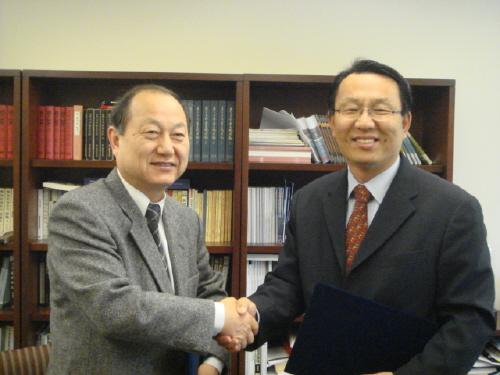 米スタンフォード大学とMOU締結(2007.2.26)
