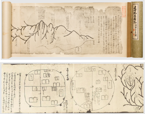 신충일필 건주기정도기 申忠一筆 建州紀程圖記 국립중앙박물관